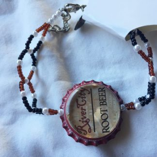 Handcrafted Upcycled and Recycled Bottlecap Bracelets