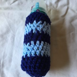 Hand Crocheted Beer or Baby Bottle Holders