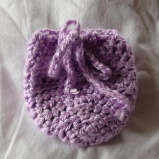Hand Crocheted Coin Dice Ditty Bags