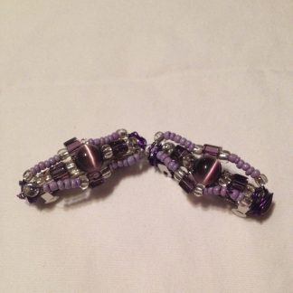 Handcrafted Bead and Wire Barrettes