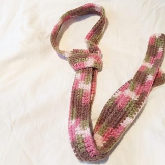 Hand Crocheted Retro Skinny Ties